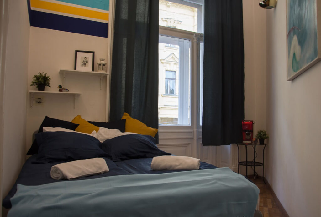 Dvoulůžkový pokoj s vlastním balkonem